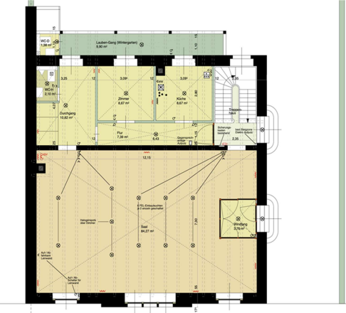 Gewerbefläche Luisenstraße 4 Grundriss
