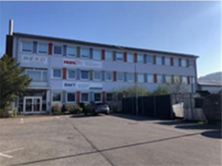 Büroetage im Gewerbegebiet